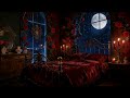 Romantic Vampire Bedroom 🌹 Gothic Red Rose Lo-Fi Loop | 4K Animated Background