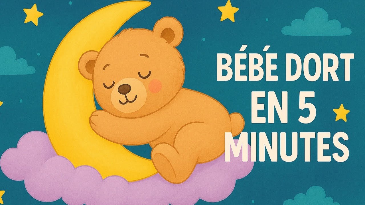Musique Douce pour Endormir Bébé en moins 5 Minutes 💤 | Berceuse Relaxante Nuit Paisible