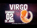 💣𝐁𝐎𝐌𝐁𝐀𝐙𝐎 𝐋𝐋𝐄𝐆𝐀 𝐄𝐋 𝐅𝐈𝐍😵𝐃𝐈𝐎𝐒 𝐃𝐈𝐂𝐄 𝐁𝐀𝐒𝐓𝐀😇 virgo ♍ Horóscopo diario 2 DE JUNIO 2024🔮 #horoscopo de hoy
