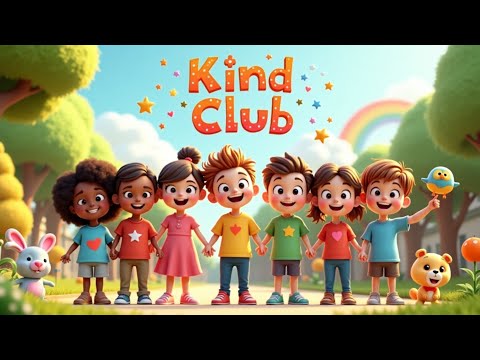 Kind Kids Club | Caring and Sharing Song for Kids | Friendship and Kindness Rhyme