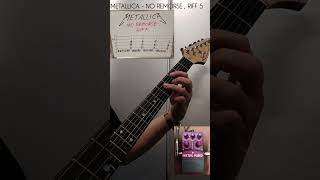 METALLICA - NO REMORSE, riff 5, TAB#riff #riffs  #guitar #music#lick #licks  #muzyka
