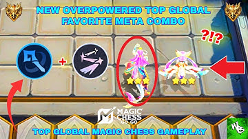 NEW FAVORITE TOP GLOBAL META COMBO - BEST MAGIC CHESS STRATEGY - MAGIC CHESS GO GO