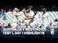 Australia v West Indies - First Test, Day 1 Highlights I 17/01/24 I Fox Cricket image