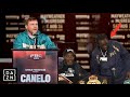 Canelo EXPLODES on Crawford at Wild Presser: ‘Say That Again & I’ll Drop You!’