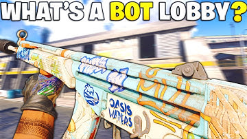 I Found The BIGGEST Bot Lobby on Rebirth Island lol... (34 Kills Warzone)