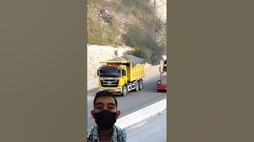 PERSAINGAN TRUK CHINA DAN AMERIKA DI TANJAKAN#feedshorts #shortfeed #shortvideo #shortsvideo #fypシ