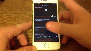 iOS 7 Jailbreak Tweak - BarrelDock