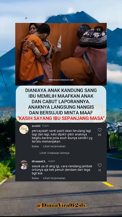 Sebuah Pristiwa Seorang Anak Tega Menganiaya Ibu Kandungnya Sendiri #vidioviral #fypシ゚viral
