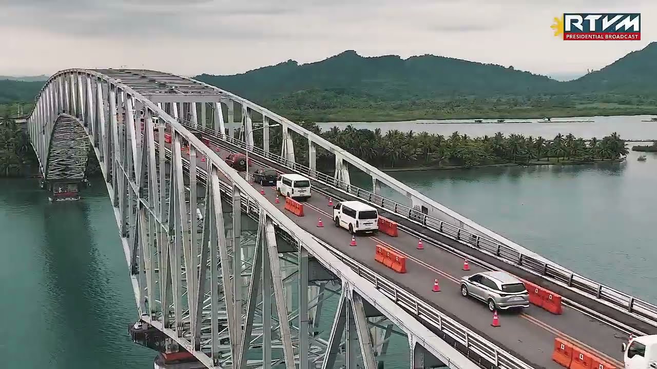 Inspection of the San Juanico Bridge