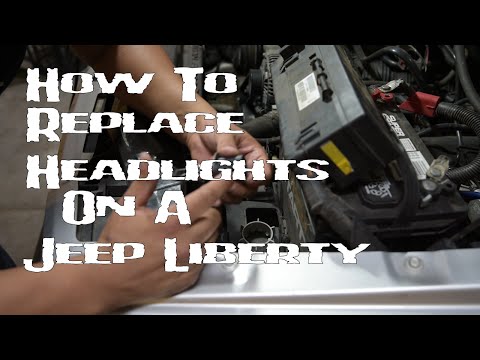 Jeep Liberty Headlight Bulb Replacement KJ 2002-2007