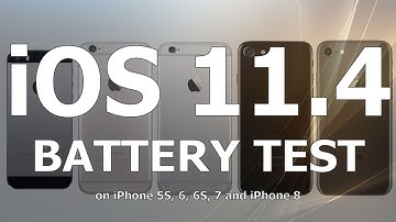 iOS 11.4 Battery Life Test : Has it improved over iOS 11.3.1?  Yes it has!