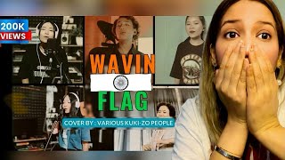 Reaction to “Wavin Flag” | Covered by Various Kuki-Zo People from Lamka Haiti Version