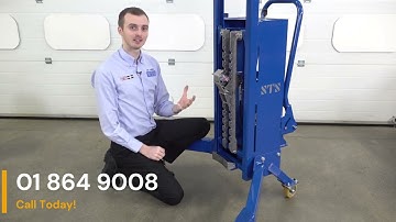 A Closer Look at the Grip for the Corner Drum Lift Depalletiser - One Stop Handling Ireland Ltd.