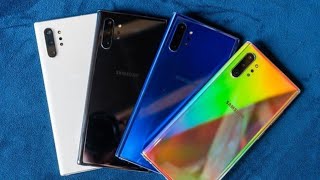 SAMSUNG GALAXY NOTE 10 plus  | AURA WHITE | AURA BLACK | AURA BLUE | AURA GLOW 2019