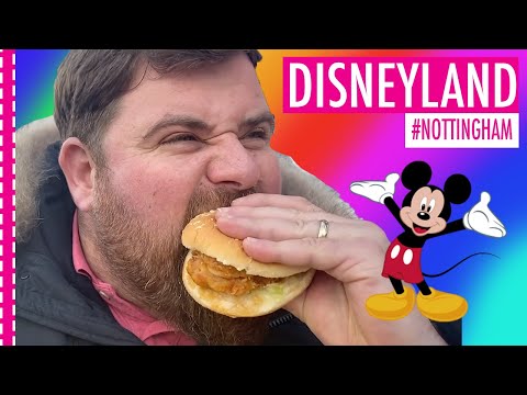 Video thumbnail: DISNEYLAND CHICKEN & PIZZA / Nottingham Food Review