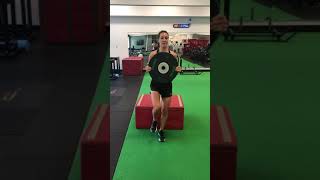 Weighted Pistol Squat to Box - Rowe & King