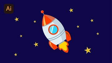 Rocket Design | Adobe Illustrator