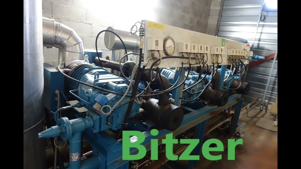 Bitzer HSN 746170 screw SemiHermetic Refrig compressors (x3) Testing