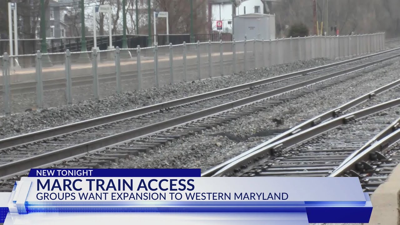 Advocates push for expanded MARC train service - YouTube