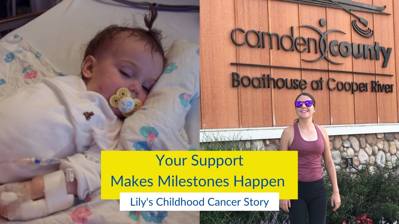 Your Support Makes Milestones Happen - Lily's Childhood Cancer Story