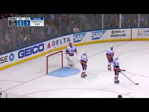 Brandon Pirri first NHL goal as a New York Ranger