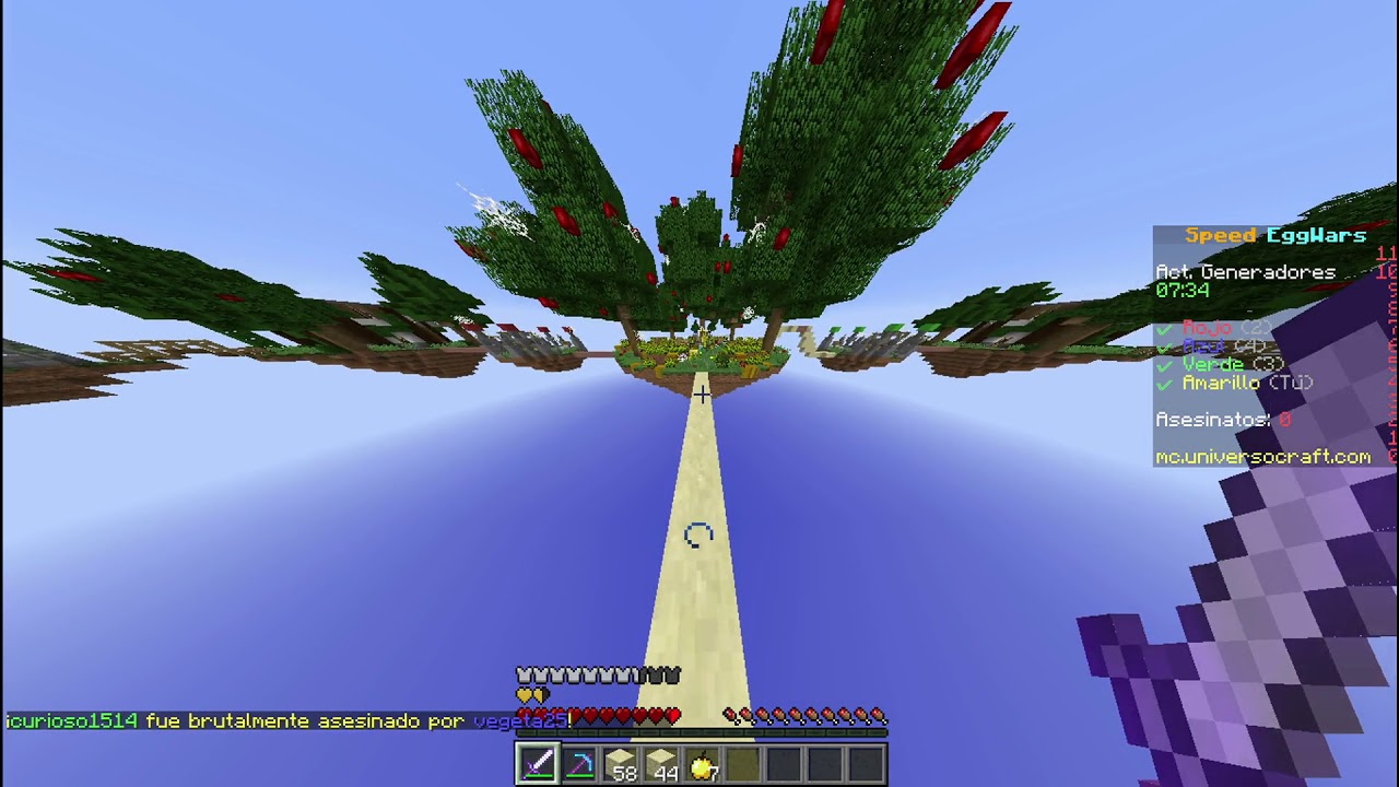 Minecraft Eggwars "Mc.universocraft.com" Like