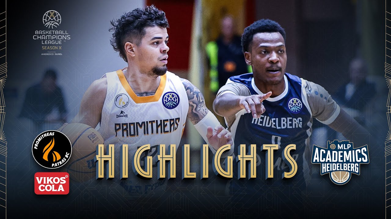 Promitheas Patras BC Vikos Cola v MLP Academics Heidelberg | Highlights | 