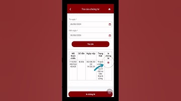 Tra cứu chứng từ nộp thuế điện tử qua eTax Mobile cập nhật đến 9/2024 #nopthuedientu
