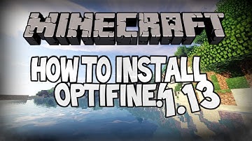How To INSTALL Optifine for Minecraft 1.13+ [GET MORE FPS!!] 😱