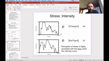 Ling 441 - Advanced Phonetics - Intonation + TOBI, part 1