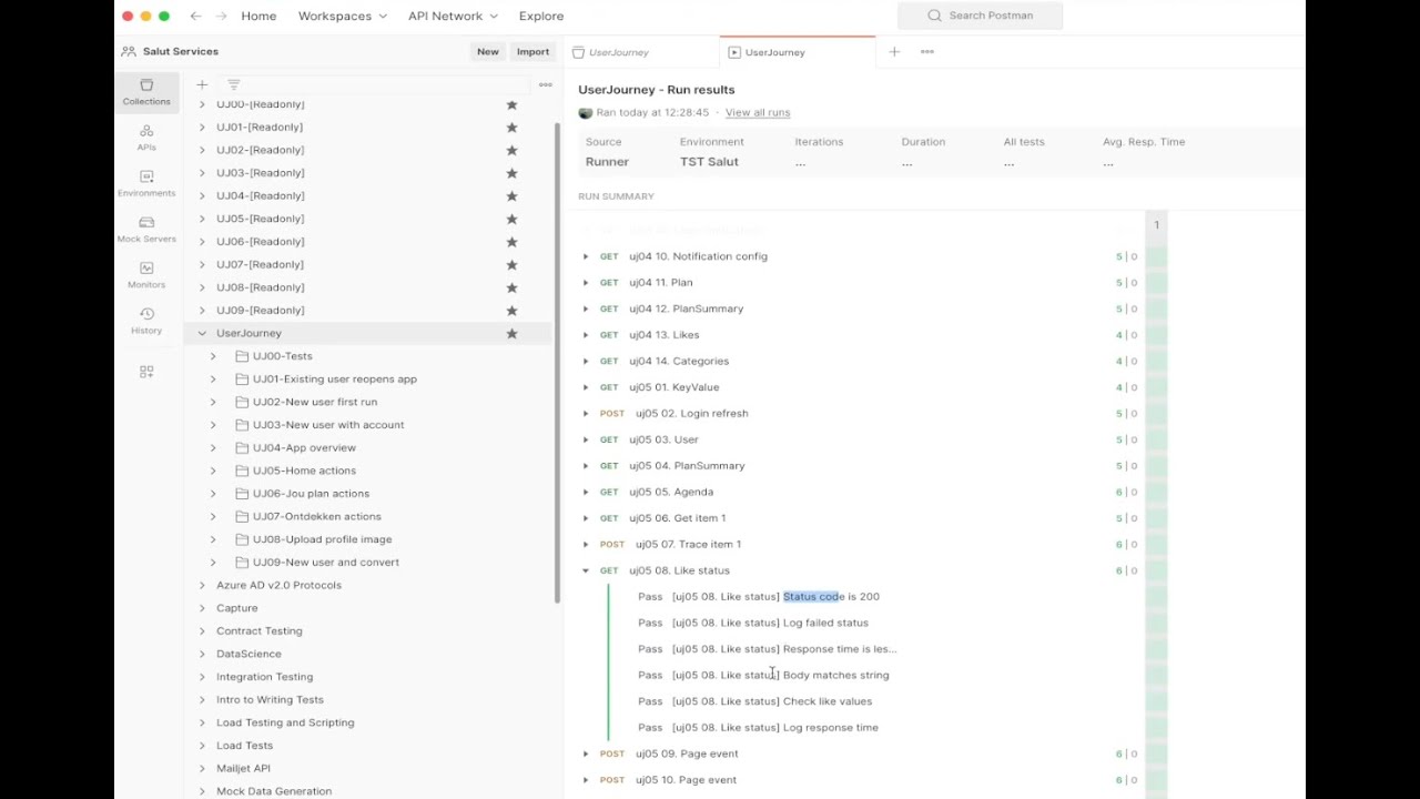 Functional and performance tests with Postman - YouTube