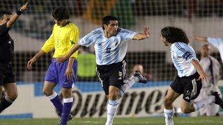 البرازيل 3   1 الارجنتين    تصفيات كاس العالم 2006