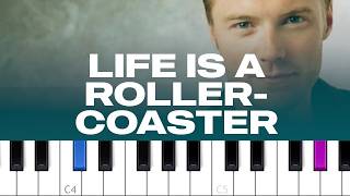 Ronan Keating - Life Is A Rollercoaster (2000 / 1 HOUR * 4K REMASTERED / VIDEO * LOOP)