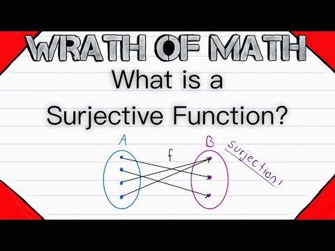 Surjective Functions (and a Proof!) | Surjections, Onto Functions, Surjective Proofs