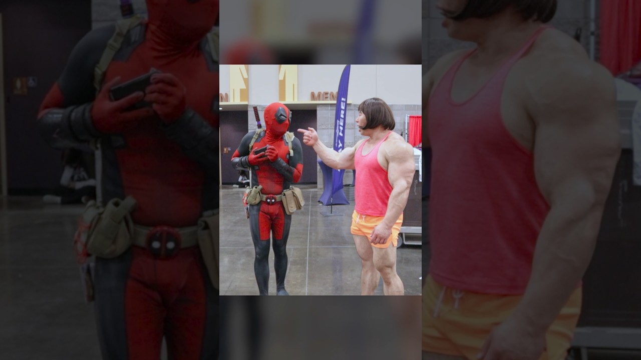 Deadpool will never escape Buff Dora 😭 #deadpool #doratheexplorer #cosplay