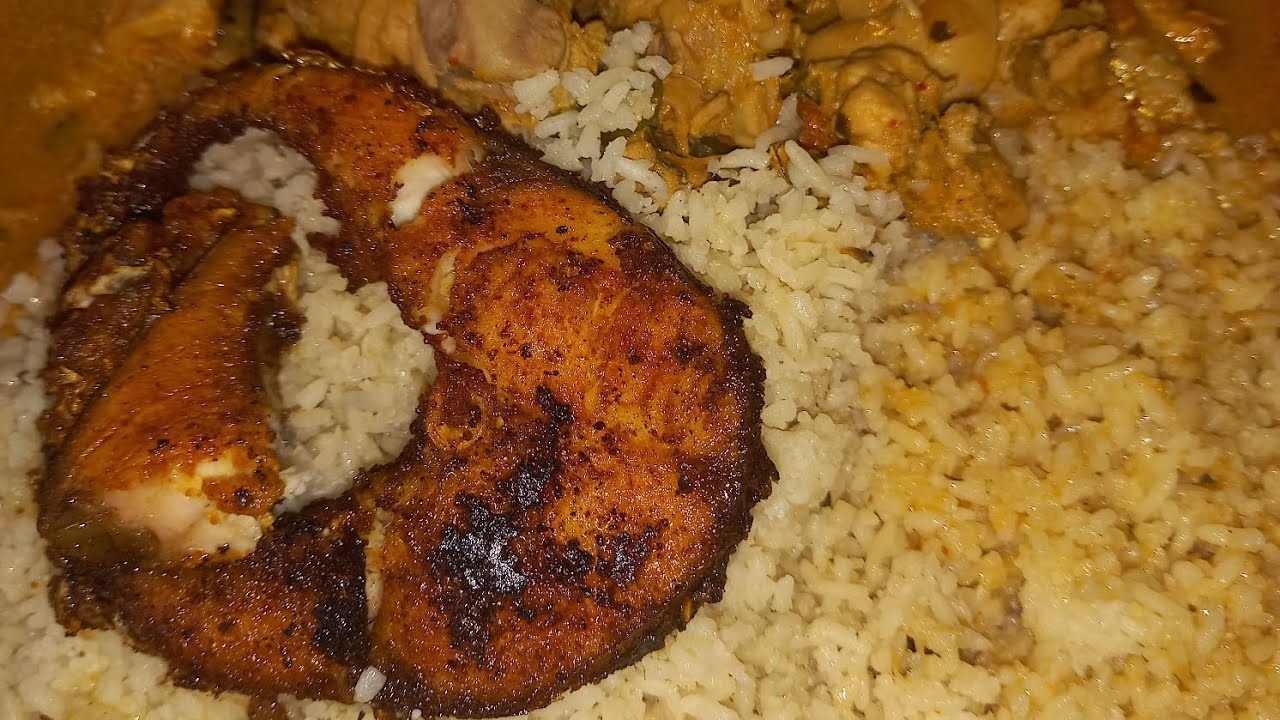 Bangaru theega fish fry prepared by sandeep YouTube