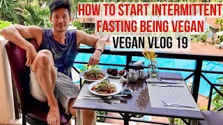 How to start intermittent fasting with vegan diet episode 19 a full
day of eating this is my first attempting be vegan. and just 3...