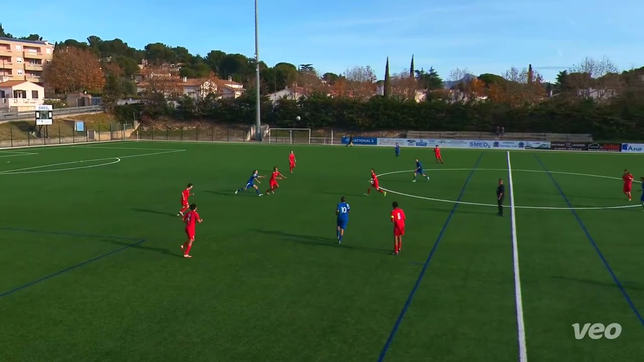 U17D1 District de Provence Carnoux FC (+5) vs Luynes (2) le 7 décembre 2025