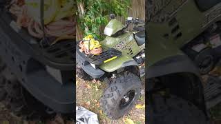 Polaris Sportsman 500 with 2" liftkit and bigger tires
