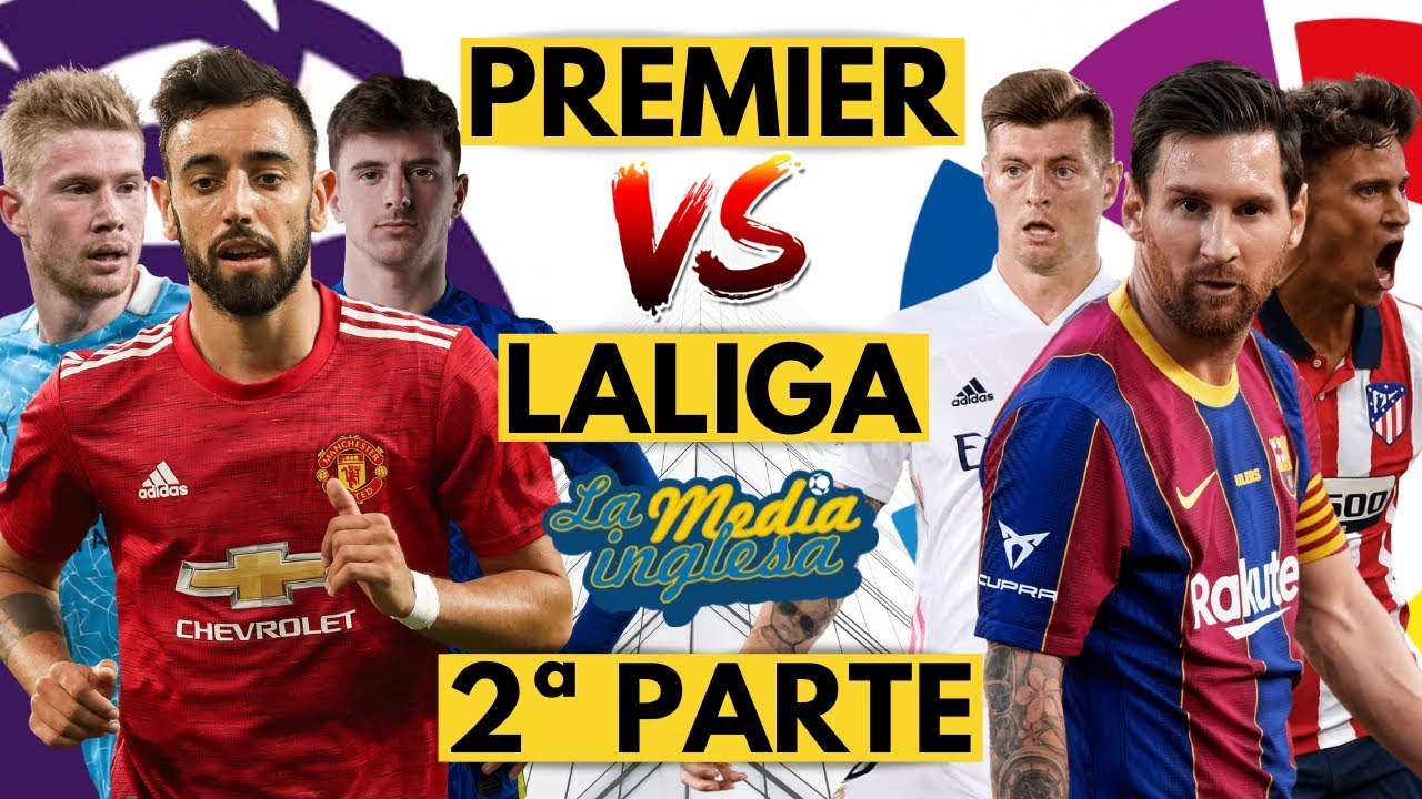 PREMIER LEAGUE VS LALIGA 2021 (10º-1º) - YouTube