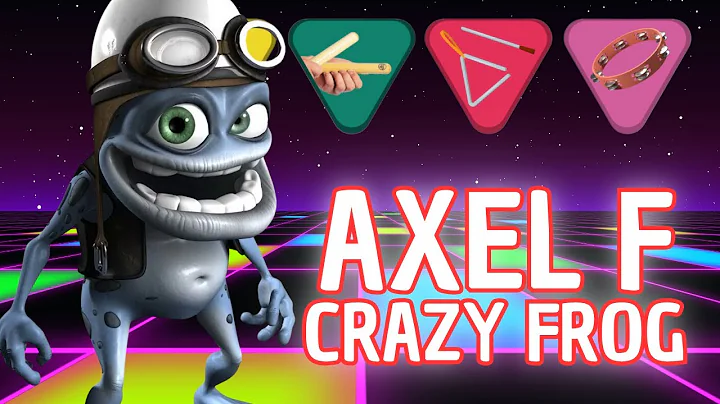 Orff Percussion Play-Along: Axel F (Crazy Frog) | Fun Rhythm Activity for Elementary Music Class 🐸