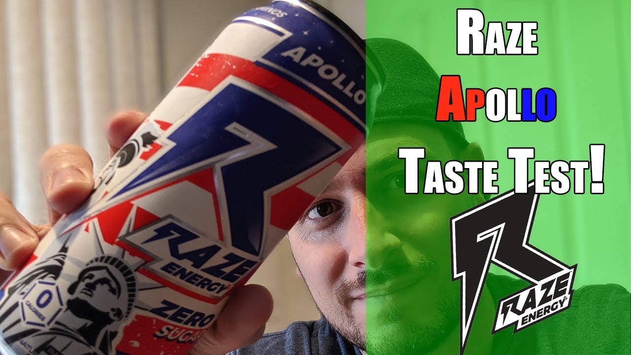 Raze Energy Apollo Taste Test And Review - YouTube