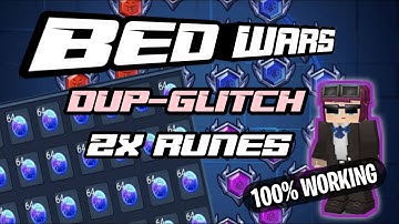 2.10.2| Best Bedwars Dup Glitch Ever | How To Duplicate Runes in Bedwar| Runes latest glitch🔥🔥