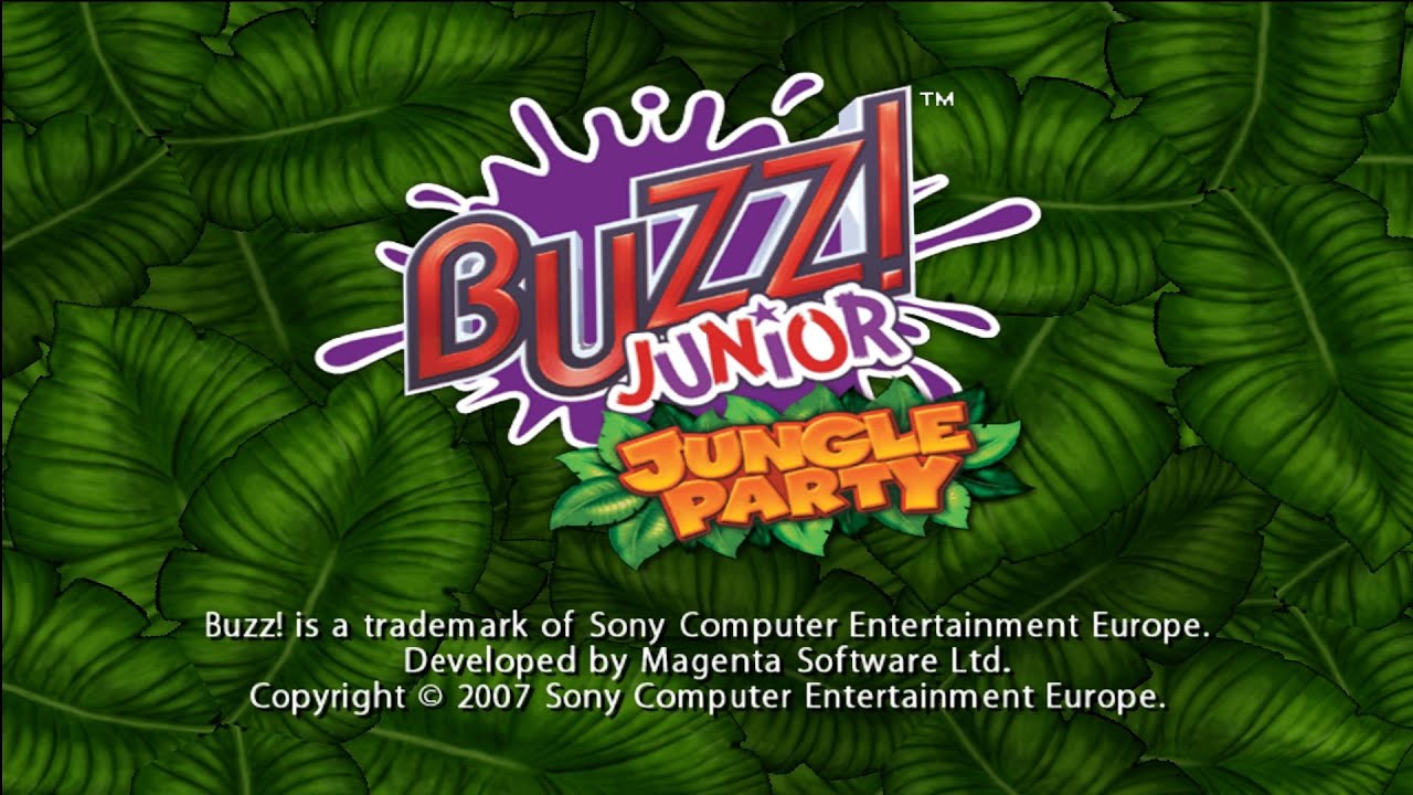 Buzz! Junior Jungle Party - PlayStation 2