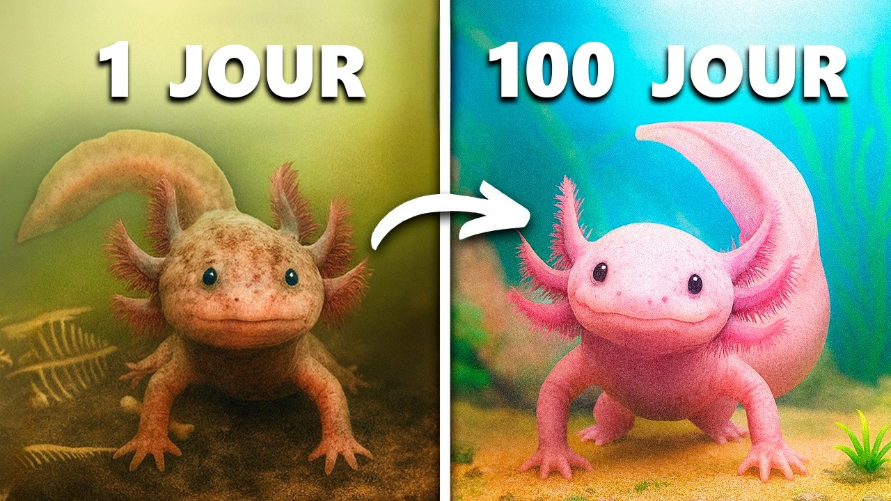 J’ai Sauvé un Axolotl Abandonné…