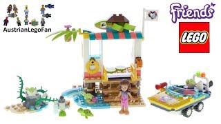 Мульт Lego Friends 41376Turtles Rescue Mission Lego Speed Build Review