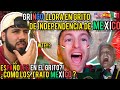 Reaccion a GRINGO LLORA en GRITO de INDEPENDENCIA de MEXICO 2023🇲🇽 ESPAÑOLES🇪🇸 EN EL GRITO??!