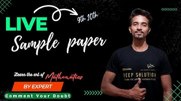 Mathematics Live Class 5th To 10th I NCERT Solution | 90 Stream | Formula with Example