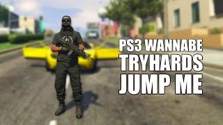 More PS3 Wannabe Tryhards Jump Me GTA 5 Online (Got Booted)