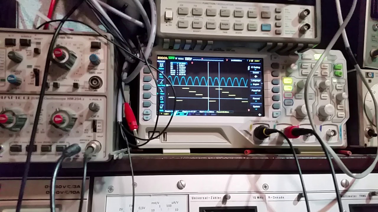 Curve tracer First run YouTube
